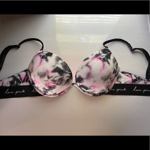 NWT Pink Super Push Up Bra
